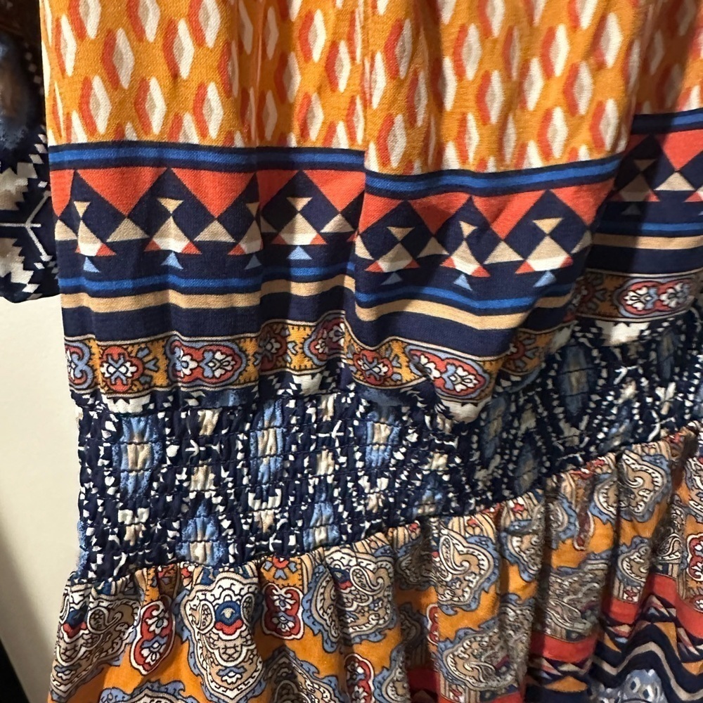 Betsey Johnson Multicolor Patterned Mini Dress - Picture 8 of 16